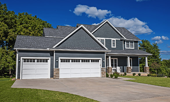 Recessed Panel Garage Doors