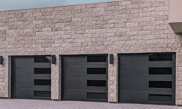 Flush Panel Garage Doors